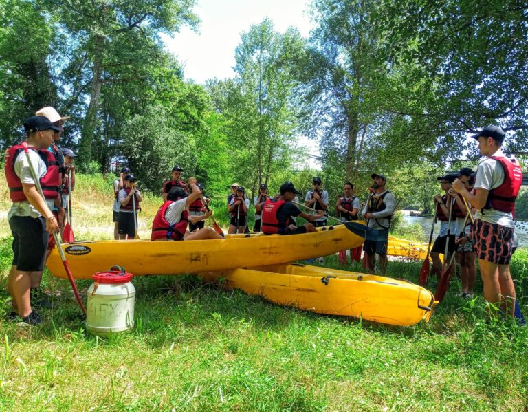 Descente en canoë-kayak sur la Dordogne