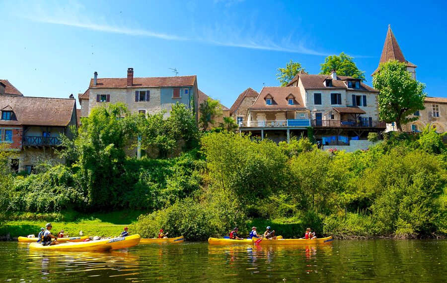 Sortie canoë-kayak en Vallée de la Dordogne